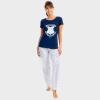 Womens Harry Potter Pyjama Set - Hogwarts -Children Products Shop hppj1322
