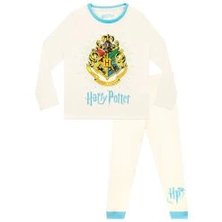 Harry Potter Hogwarts Pyjamas 2 Pack 13 Harry Potter Hogwarts Pyjamas 2 Pack -Children Products Shop hppj5545 Harry Potter 2 pack blue pjs V2 Set2