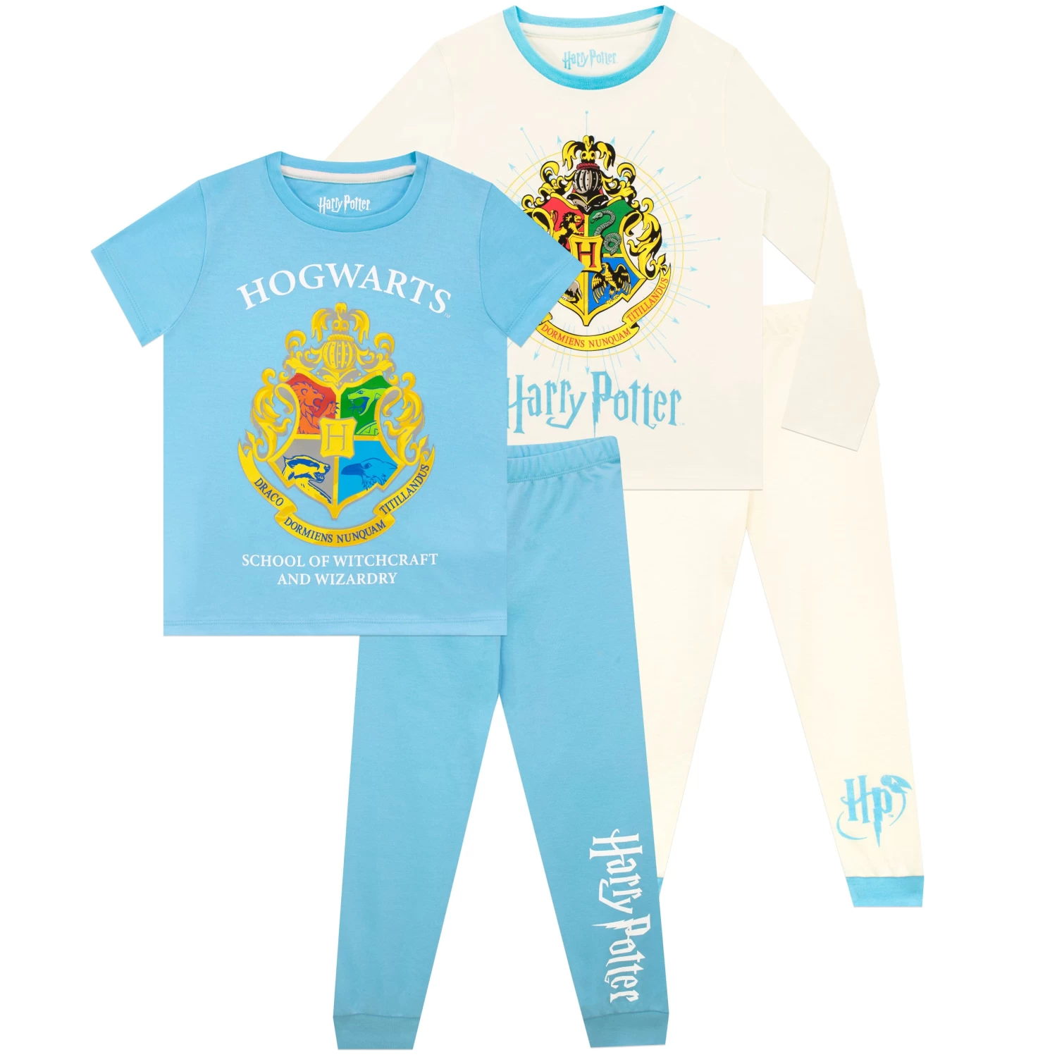 Harry Potter Hogwarts Pyjamas 2 Pack 3 Harry Potter Hogwarts Pyjamas 2 Pack