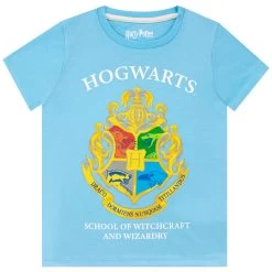 Harry Potter Hogwarts Pyjamas 2 Pack 11 Harry Potter Hogwarts Pyjamas 2 Pack -Children Products Shop hppj5545 Harry Potter 2 pack pyjamas girls V2 Set1 Top