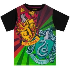 Harry Potter Short Pyjamas 2 Pack -Children Products Shop hppj5973 V2 Harry Potter 2 Pack Short PJs pair1 top