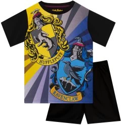 Harry Potter Short Pyjamas 2 Pack -Children Products Shop hppj5973 V2 Harry Potter 2 Pack Short PJs pair2