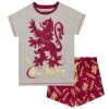 Harry Potter Short Pyjamas - Gryffindor -Children Products Shop hppj9999 Harry Potter PJs x