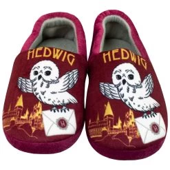 Kids Harry Potter Hedwig Slippers -Children Products Shop hpsl6473 Harry Potter Slippers Pair Front