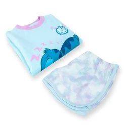 Lilo And Stitch Tie Dye Short Pyjamas -Children Products Shop lspj8989 Lilo And Stitch Short PJ 9