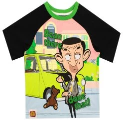Mr Bean Short Pyjamas -Children Products Shop mbpj2455 Mr Bean Short Pjs top