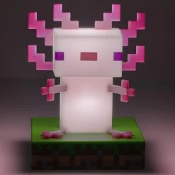Minecraft Light -Children Products Shop mcgf39020001 Minecraft Axolotl Light 2