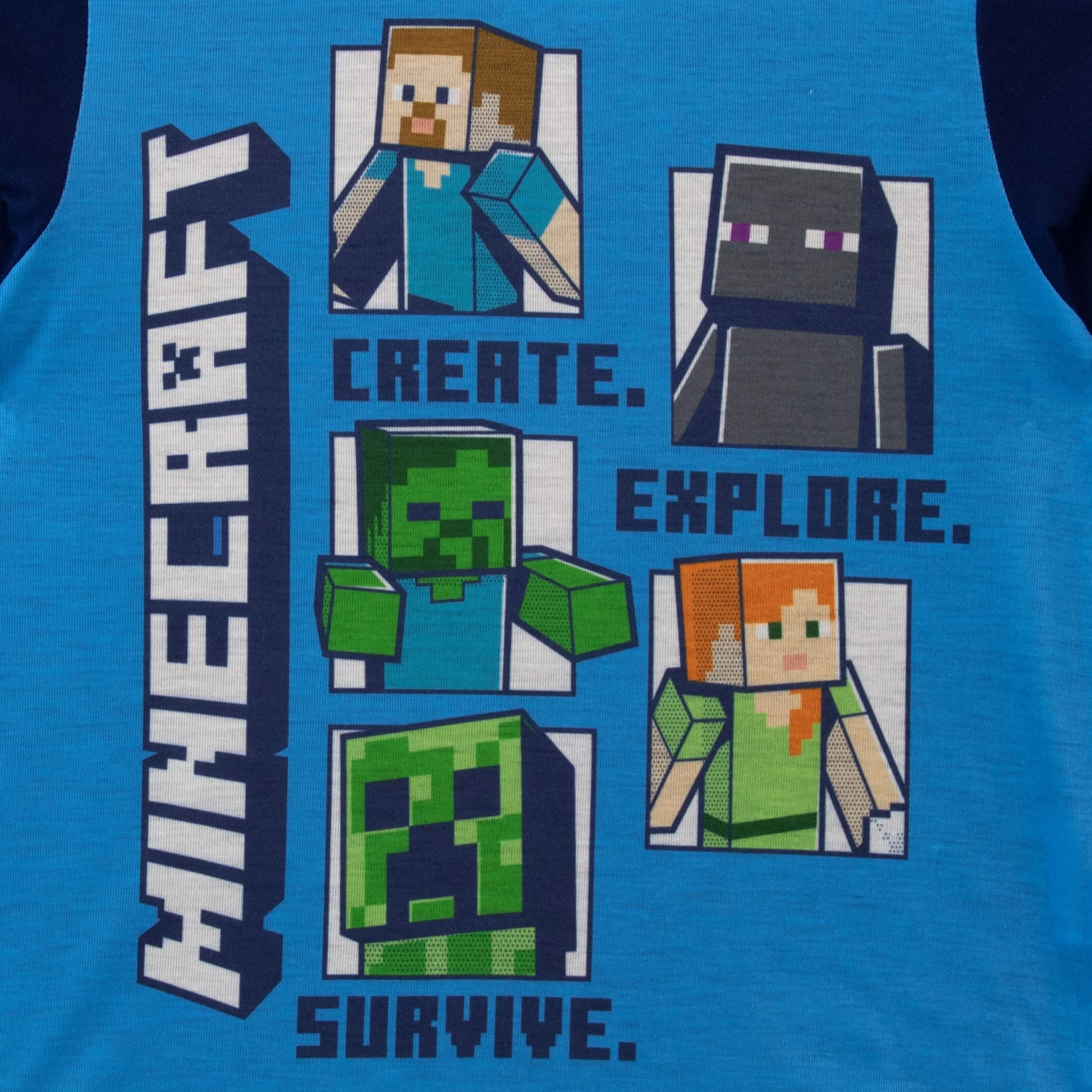 Minecraft Boys Pyjama Set - Creeper 5 Minecraft Boys Pyjama Set - Creeper - Image 3