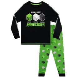 Minecraft Dressing Gown And Pyjama Set -Children Products Shop mcpj3845 Minecraft Pyjamas x 1ac32fca dc9c 4eab a274 e57aa73f6825