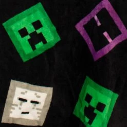 Minecraft Towel Poncho -Children Products Shop mcpo36970001 Minecraft towel back close up