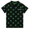 Minecraft Creeper Polo Shirt