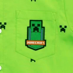 Minecraft Shirt - Creeper -Children Products Shop mcsh0911 Minecraft Shirt close V2