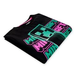 Minecraft Glitter T-Shirt -Children Products Shop mcts0055 Minecraft Tee 4