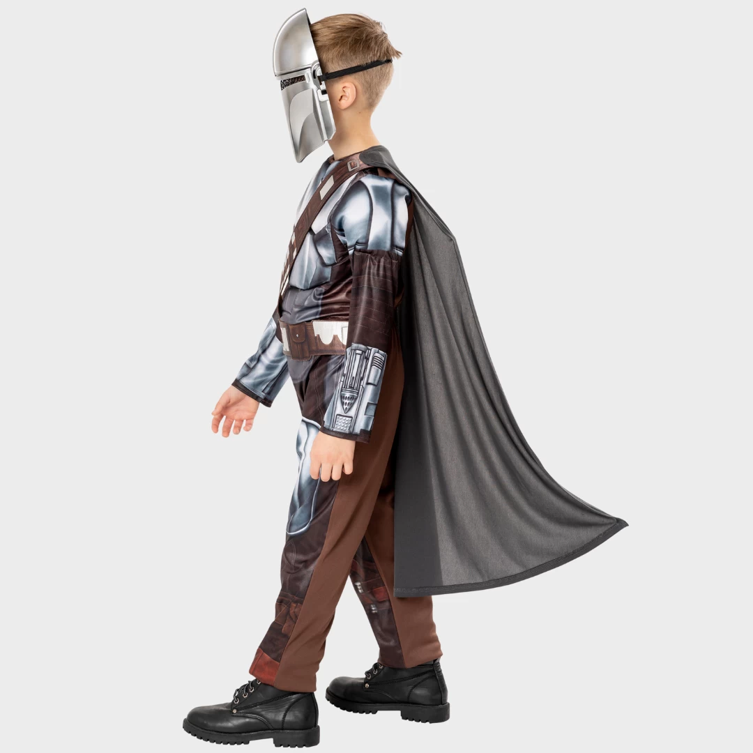 STAR WARS Kids Mandalorian Fancy Dress 4 STAR WARS Kids Mandalorian Fancy Dress - Image 2