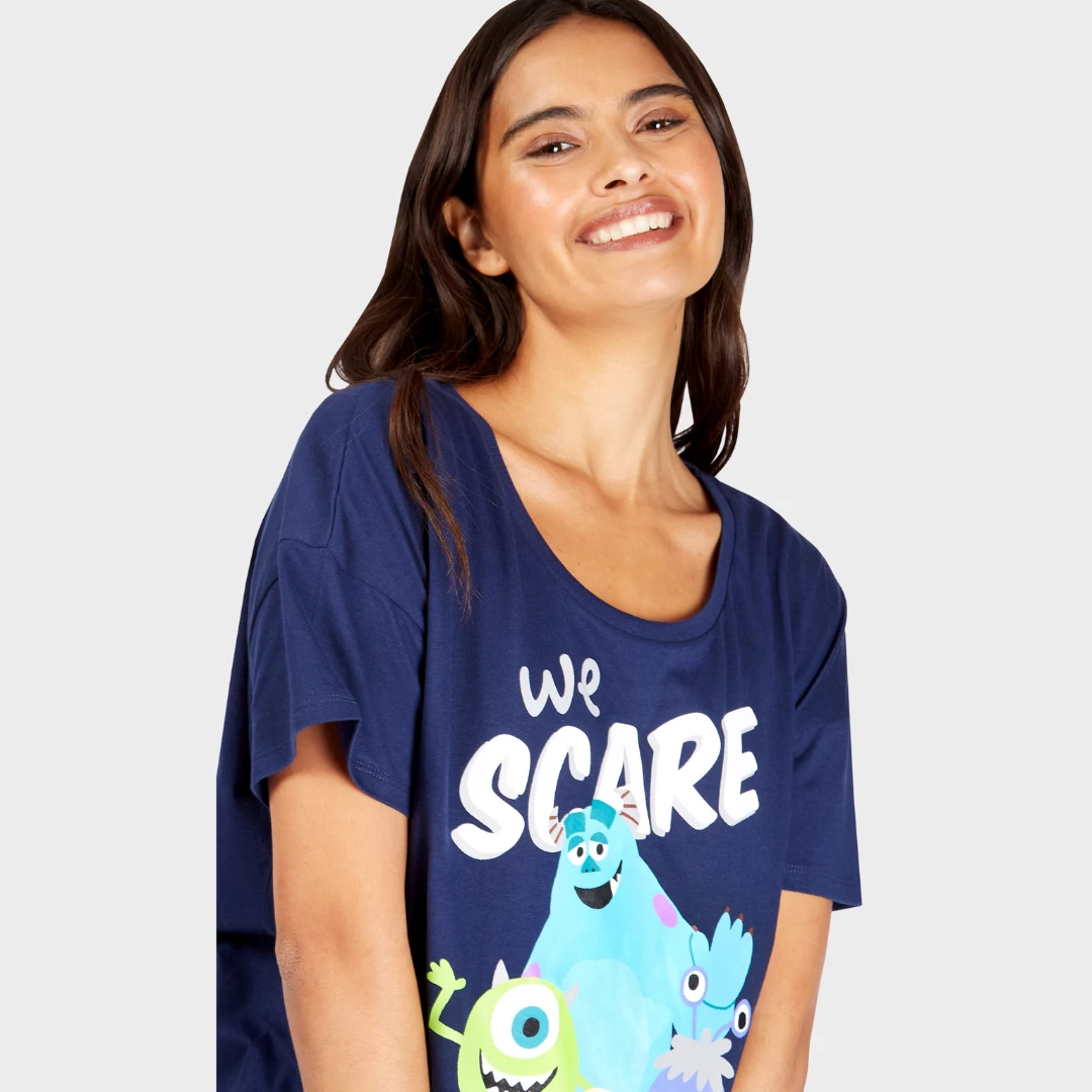 Womens Monsters Inc Pyjamas 4 Womens Monsters Inc Pyjamas - Image 2