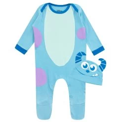 Baby Sulley Sleepsuit And Hat Set