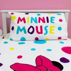 Kids Disney Minnie Mouse Single Duvet Set -Children Products Shop mmbd6781 Minnie Exc Bedding 3