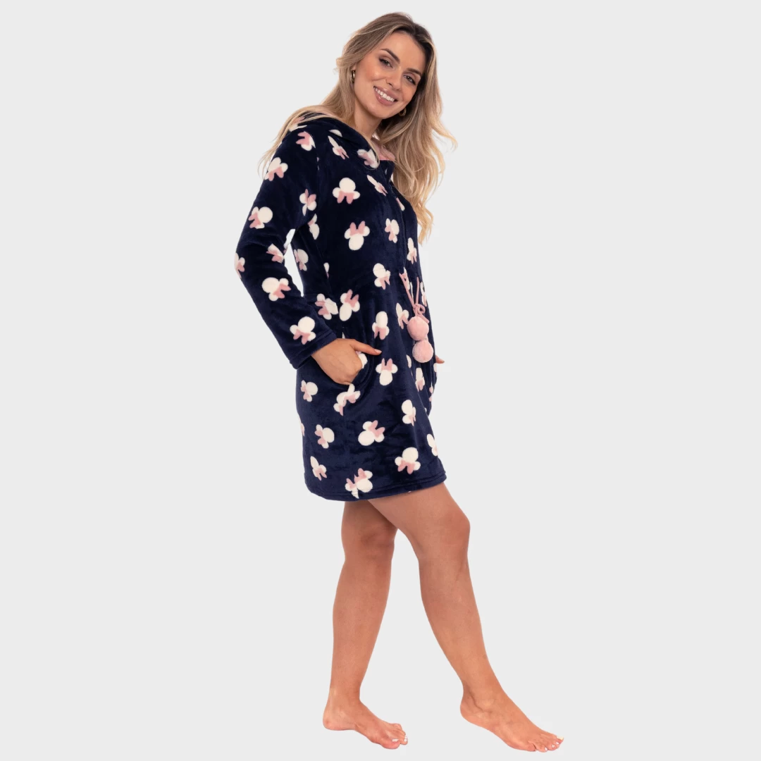 Womens Disney Minnie Mouse Dressing Gown 6 Womens Disney Minnie Mouse Dressing Gown - Image 4