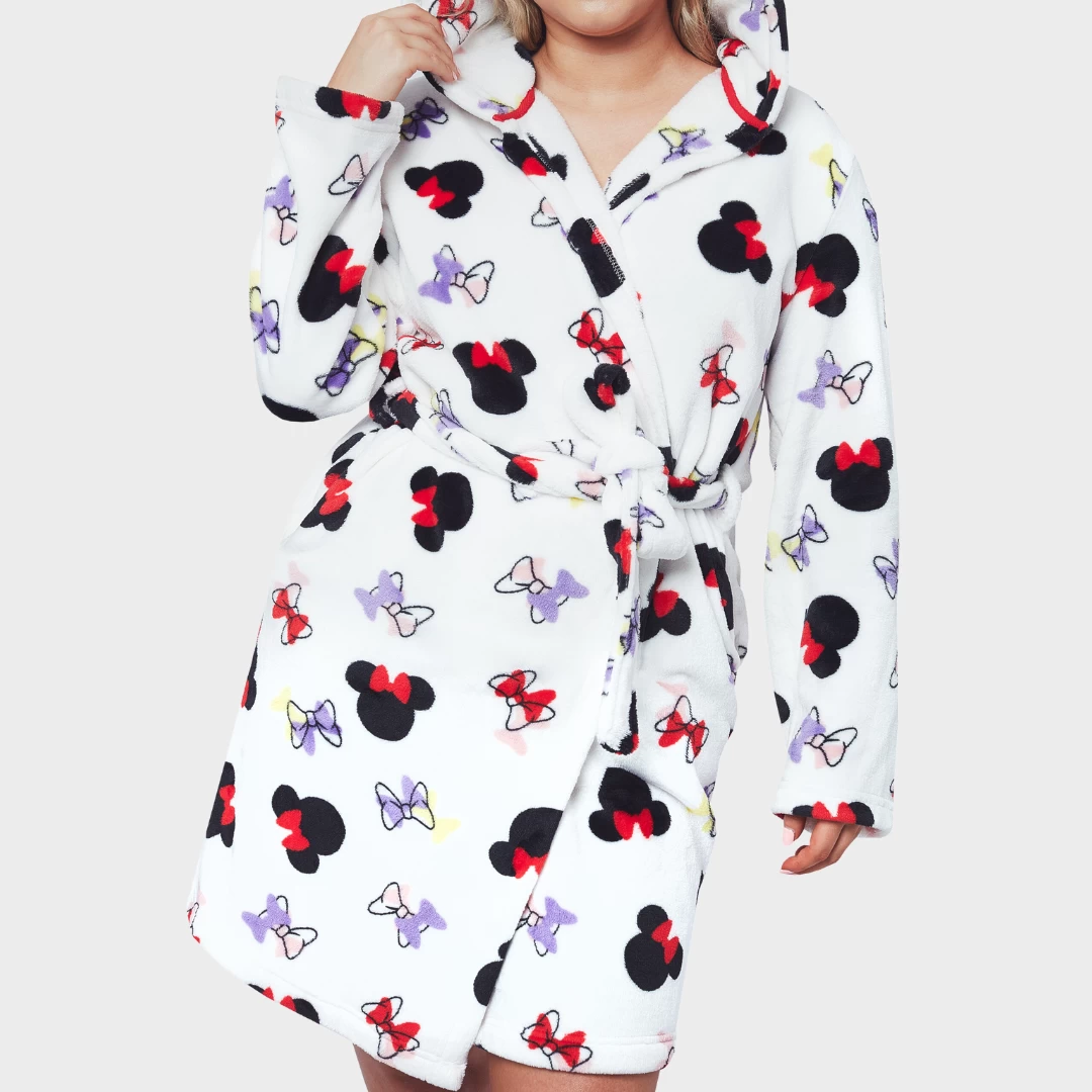Minnie Mouse Dressing Gown Womens 4 Minnie Mouse Dressing Gown Womens - Image 2