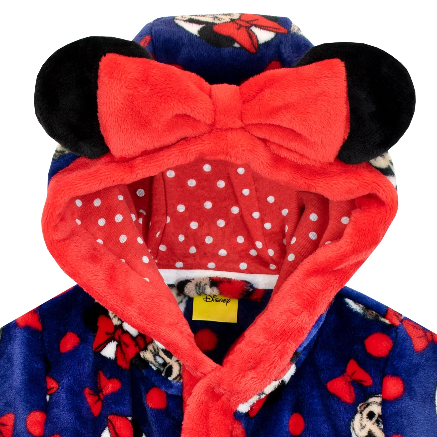 Girls Disney Minnie Mouse Dressing Gown 5 Girls Disney Minnie Mouse Dressing Gown - Image 3