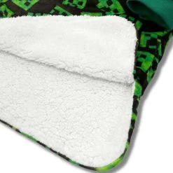 Adults Minecraft Fleece Hoodie Blanket -Children Products Shop mmfl76520001 Minecraft Hooded Blanket 3
