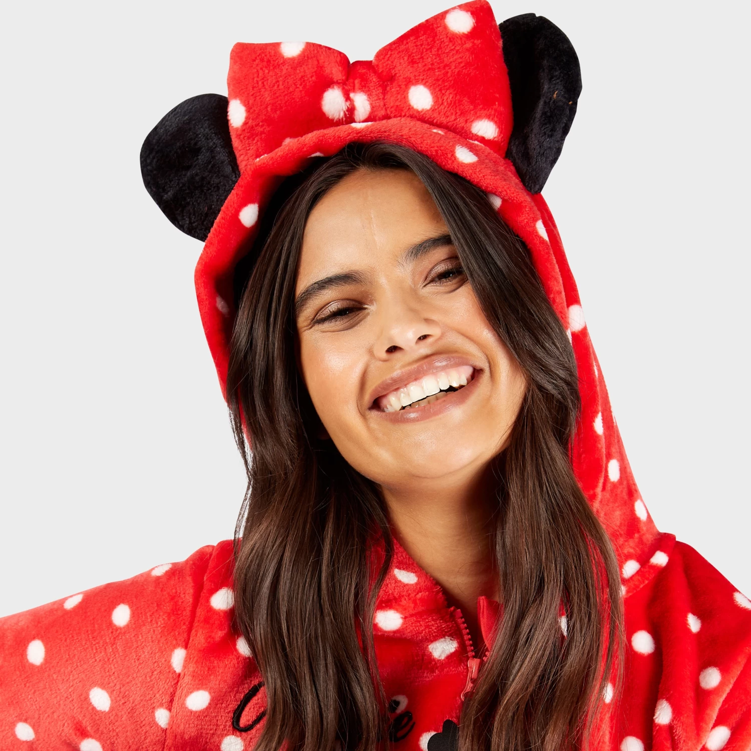 Womens Minnie Mouse Onesie 4 Womens Minnie Mouse Onesie - Image 2