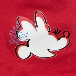 Minnie Mouse Pyjama Set - Snuggle Fit -Children Products Shop mmpj1243 Minnie Mouse Pyjamas bottoms close