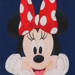 Minnie Mouse Long Sleeve Pyjamas 8 Minnie Mouse Long Sleeve Pyjamas -Children Products Shop mmpj2099 Minnie Pjs Top closeup