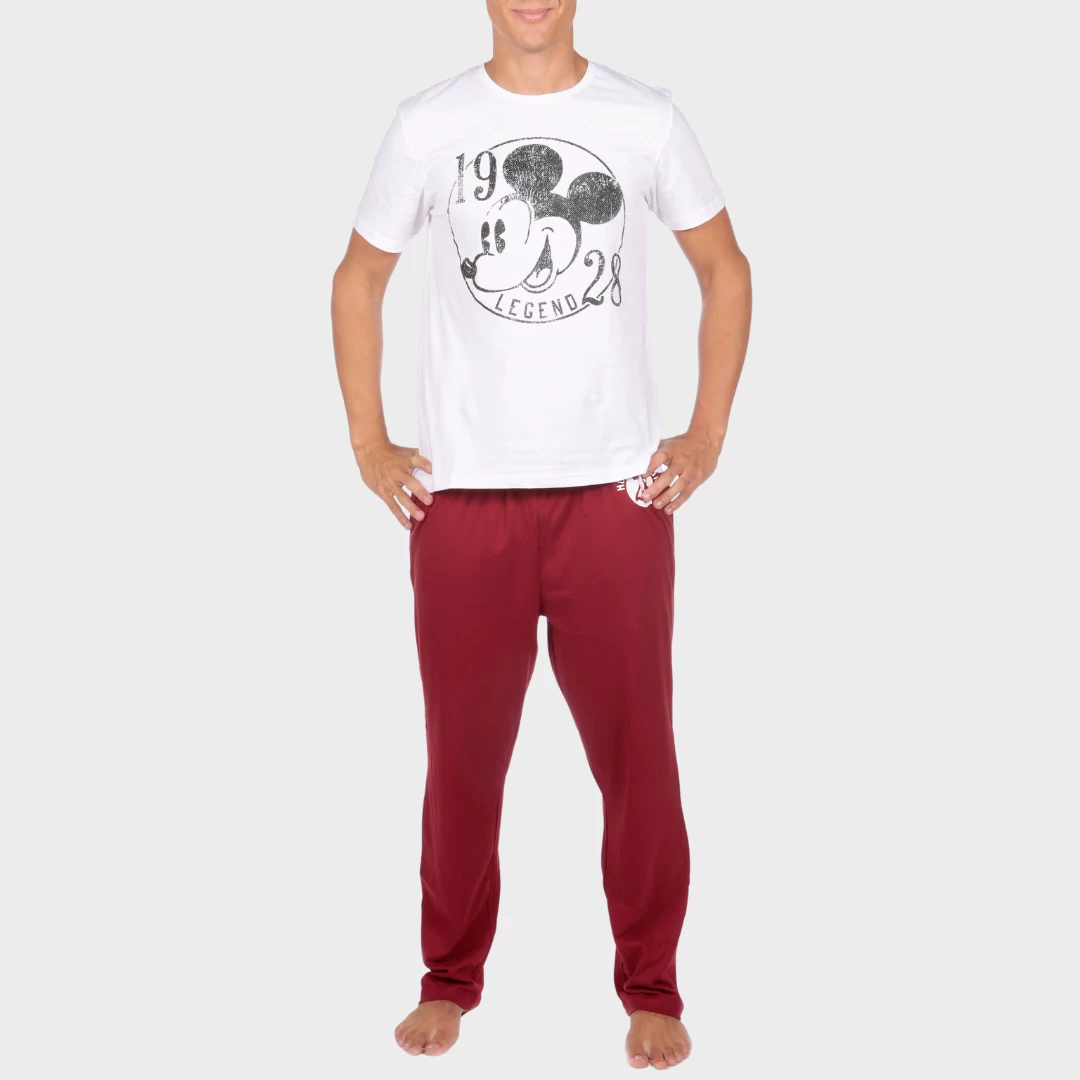Mens Mickey Mouse Pyjama Set 3 Mens Mickey Mouse Pyjama Set