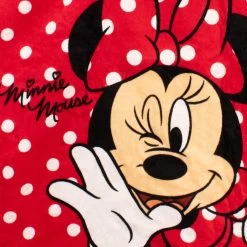 Disney Minnie Mouse Towel Poncho -Children Products Shop mmpn43190001 Minnie Mouse Poncho Front Close Up V2 2715c002 aa05 4778 9987 ceb9ed9e127d