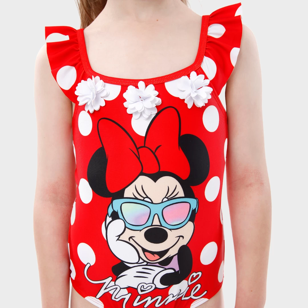 Kids Minnie Mouse Swimsuit 4 Kids Minnie Mouse Swimsuit - Image 2