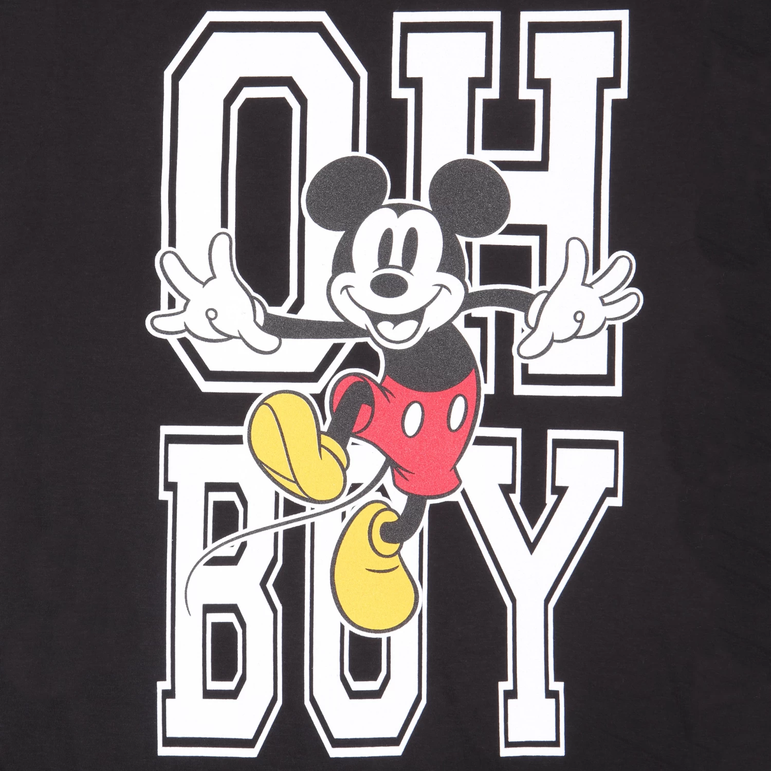 Womens Mickey Mouse Oh Boy T-Shirt 6 Womens Mickey Mouse Oh Boy T-Shirt - Image 4