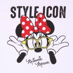 Ladies Minnie Mouse T-shirt - Style Icon -Children Products Shop mmts9948 Minnie Heroes Tee 4