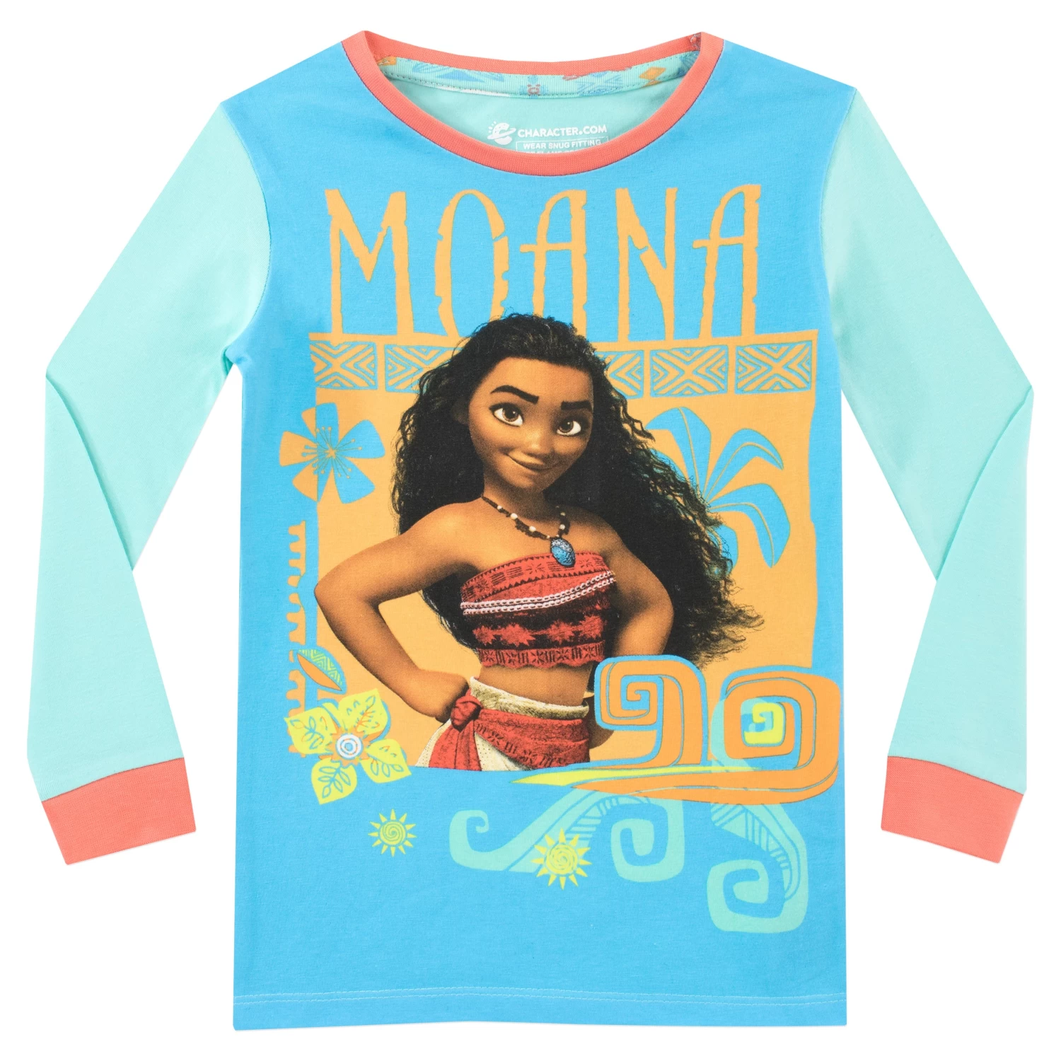 Disney Moana Pyjamas - Snuggle Fit 4 Disney Moana Pyjamas - Snuggle Fit - Image 2