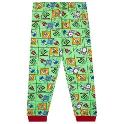 Kids Monopoly Pyjamas -Children Products Shop mopj9375 Monopoly Pyjamas 4