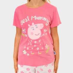 Ladies Peppa Pig Pyjamas - Mummy Pig -Children Products Shop mppj338100 2