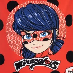 Miraculous Ladybug Swimsuit -Children Products Shop mrss5996V2 Miraculous Swimsuit close up