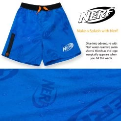 Nerf Swim Shorts - With Water Reactive Feature -Children Products Shop ness3746 Nerf Swimshorts 6