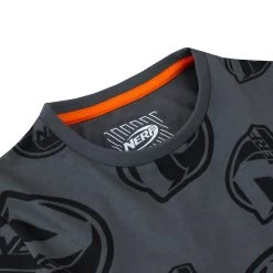 Nerf Short Sleeve T-shirt -Children Products Shop nets8493 Nerf Grey Tee 3