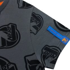 Nerf Short Sleeve T-shirt -Children Products Shop nets8493 Nerf Grey Tee 4