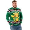 Mens Pokemon Christmas Jumper -Children Products Shop pmjm2504 Pokemon Mens Xmas Jumper 1 Square