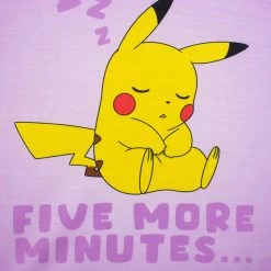 POKEMON Pikachu Long Sleeve Pyjamas -Children Products Shop pmpj5837 Girls Pokemon PJ 3