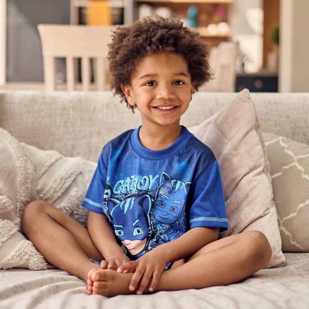 PJ Masks Short Pyjamas - Catboy 3 PJ Masks Short Pyjamas - Catboy