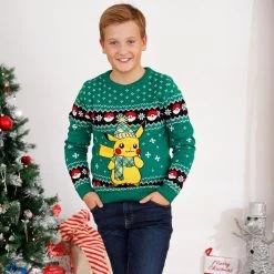 Pokemon Pikachu Christmas Jumper