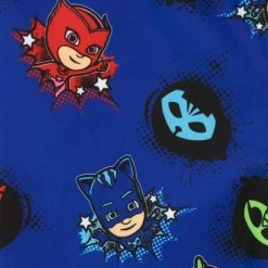 PJ Masks Swim Set -Children Products Shop pmss2816 PJ Masks Swim Sett V2 Shorts closeup