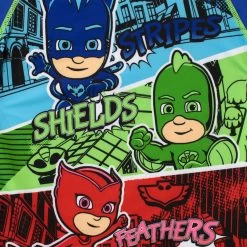 PJ Masks Swim Set -Children Products Shop pmss2816 PJ Masks Swim Sett V2 Top closeup