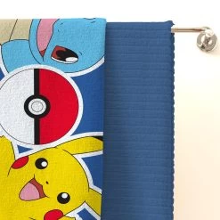 POKEMON Pokémon Towel - Pikachu & Squirtle -Children Products Shop pmtl99710001 Pokemon Towel 2