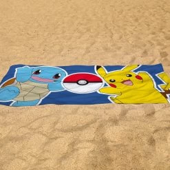 POKEMON Pokémon Towel - Pikachu & Squirtle