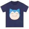 Pokemon Snorlax T-Shirt 2 Pokemon Snorlax T-Shirt -Children Products Shop pmts3403 Snorlax Tee 1 square