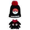 Kids Pokemon Winter Hat And Glove Set -Children Products Shop poht4532 Pokemon hat set 1 Square